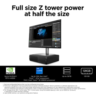 HP Z2 SFF G9 I514500 16GB/512 PC ENGLISH (A1QP8UT#ABA) - Cartouches Certifiees