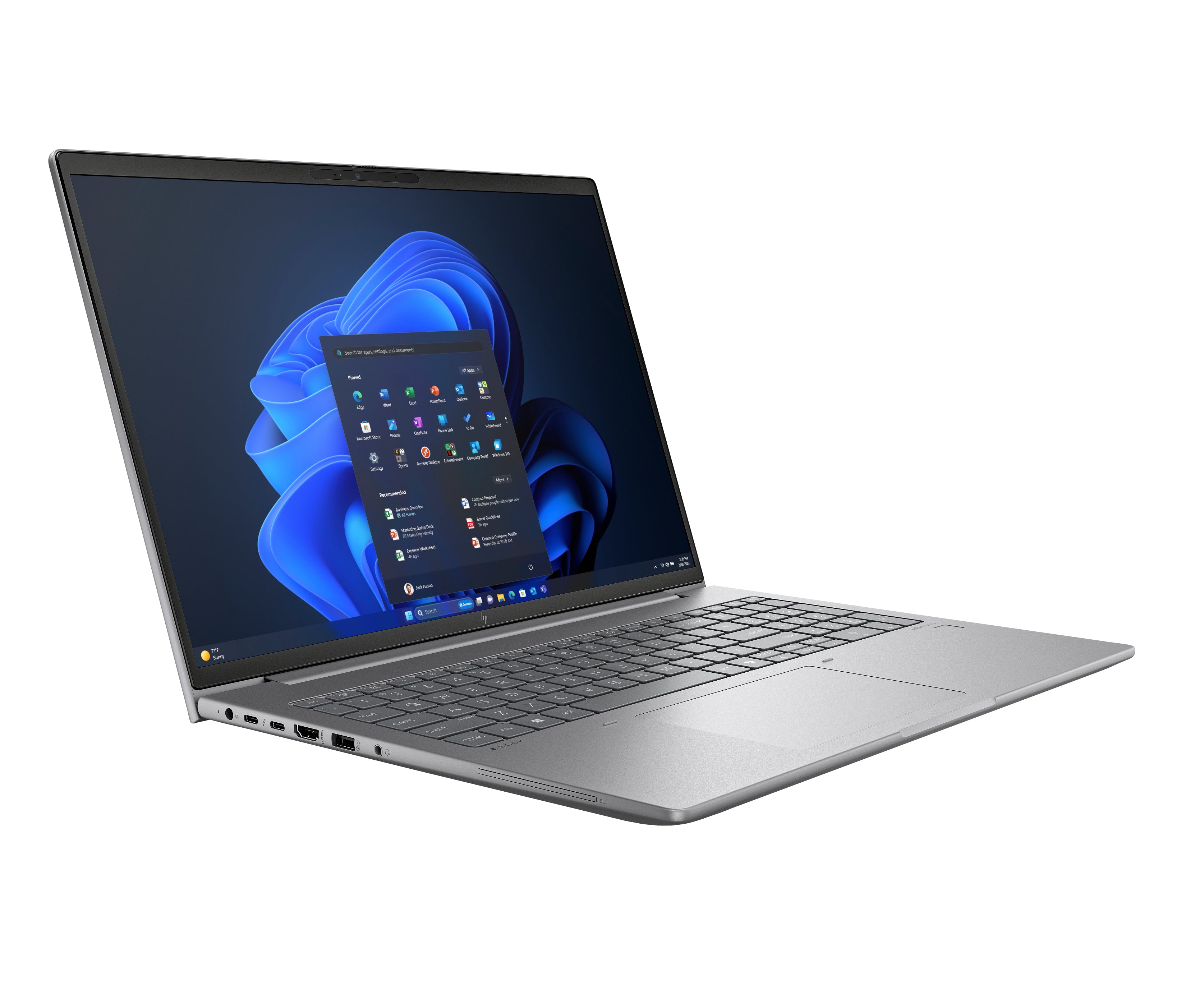 HP ZBook Power G11 A AMD Ryzen™ 7 8845HS Mobile workstation 40.6 cm (16") WUXGA 32 GB DDR5-SDRAM 1 TB SSD NVIDIA RTX 2000 Ada Wi-Fi 6E (802.11ax) Windows 11 Pro Grey (AN6B9UT#ABA) - Cartouches Certifiees