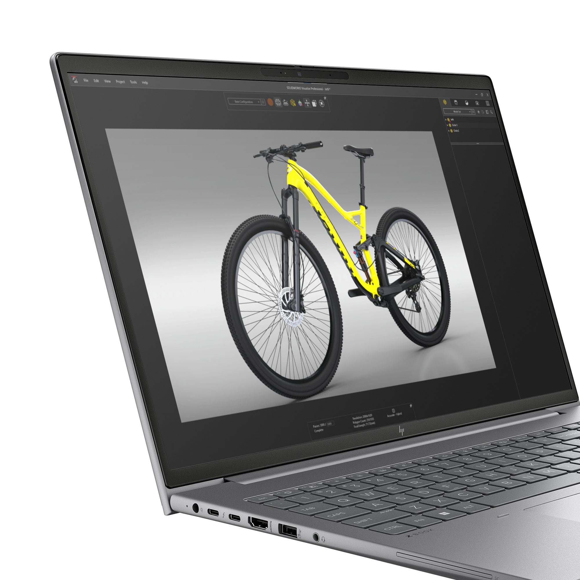 HP ZBook Power G11 A AMD Ryzen™ 7 8845HS Mobile workstation 40.6 cm (16") WUXGA 32 GB DDR5-SDRAM 1 TB SSD NVIDIA RTX 2000 Ada Wi-Fi 6E (802.11ax) Windows 11 Pro Grey (AN6B9UT#ABA) - Cartouches Certifiees