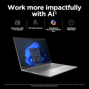 HP ZBook Power G11 A AMD Ryzen™ 7 8845HS Mobile workstation 40.6 cm (16") WUXGA 32 GB DDR5-SDRAM 1 TB SSD NVIDIA RTX 2000 Ada Wi-Fi 6E (802.11ax) Windows 11 Pro Grey (AN6B9UT#ABA) - Cartouches Certifiees