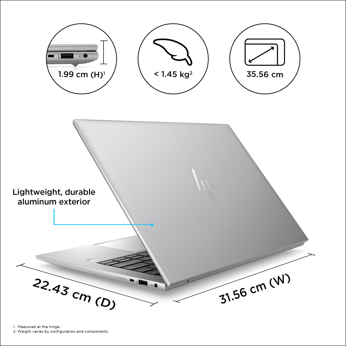 HP ZFLY14G10 I5-1350P 14 16GB/256 PC (7Z1A6UT#ABA) - Cartouches Certifiees