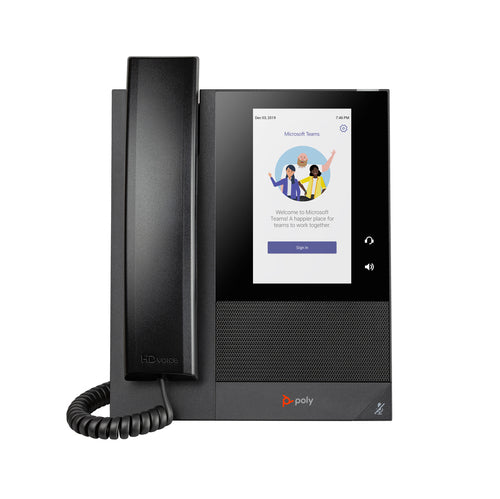 HPE HP Poly CCX 400 Business Media Phone for Microsoft Teams and PoE-enabled IP phone Black 24 lines LCD (848Z8AA#AC3) - Cartouches Certifiees