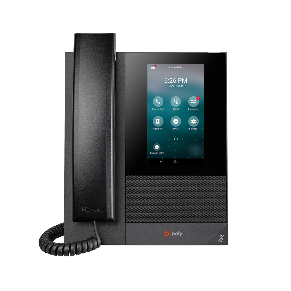 HPE HP POLY CCX 400 BUSINESS MEDIA PHONE WITH OPEN SIP WITH POWER SUPPLY-US (84C14AA#ABA) - Cartouches Certifiees