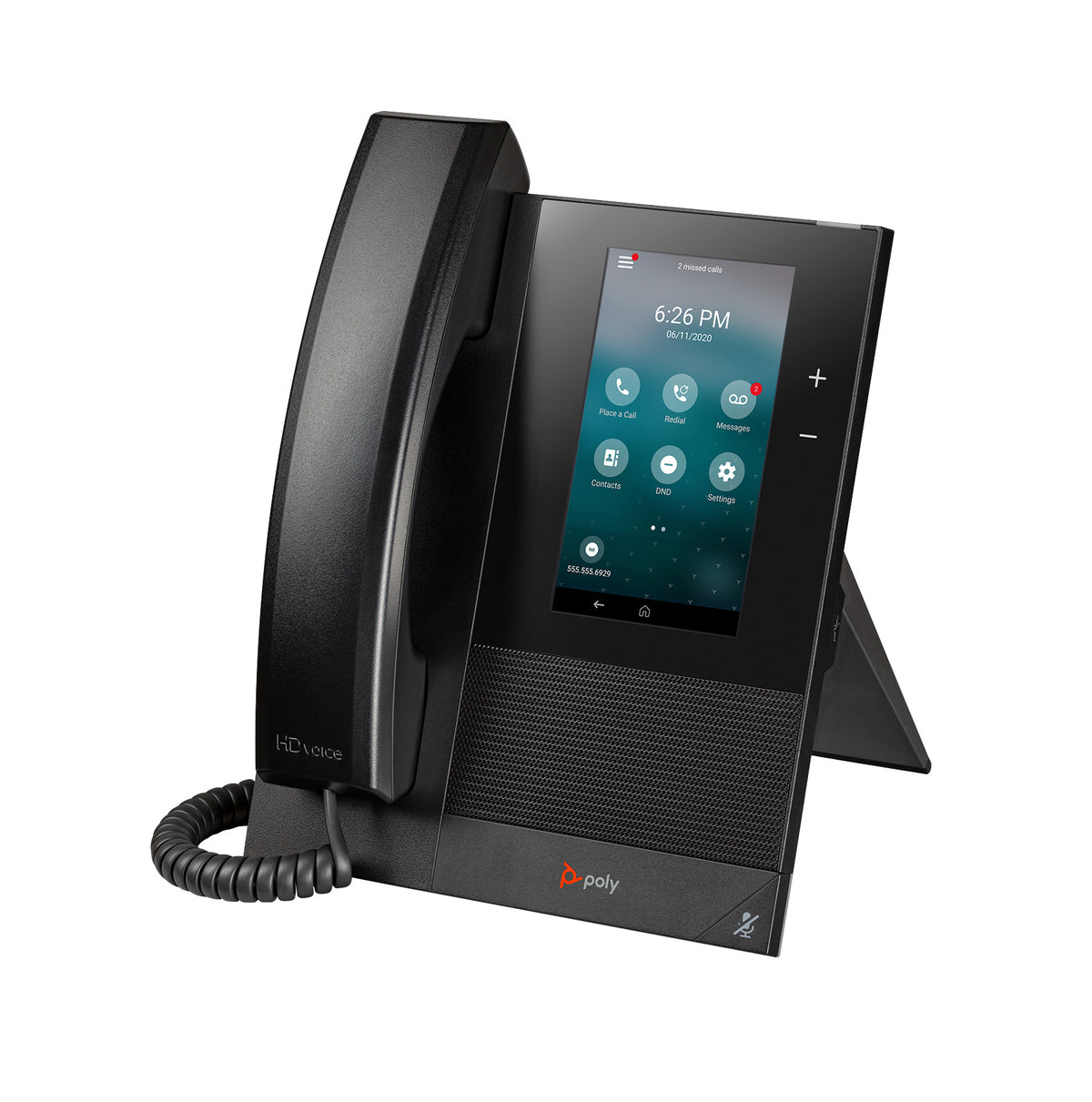 HPE HP POLY CCX 400 BUSINESS MEDIA PHONE WITH OPEN SIP WITH POWER SUPPLY-US (84C14AA#ABA) - Cartouches Certifiees