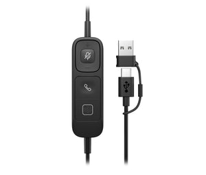 HPE HP Poly Mission 415 Monaural USB Wired Headset (C01B2AA#AC3) - Cartouches Certifiees