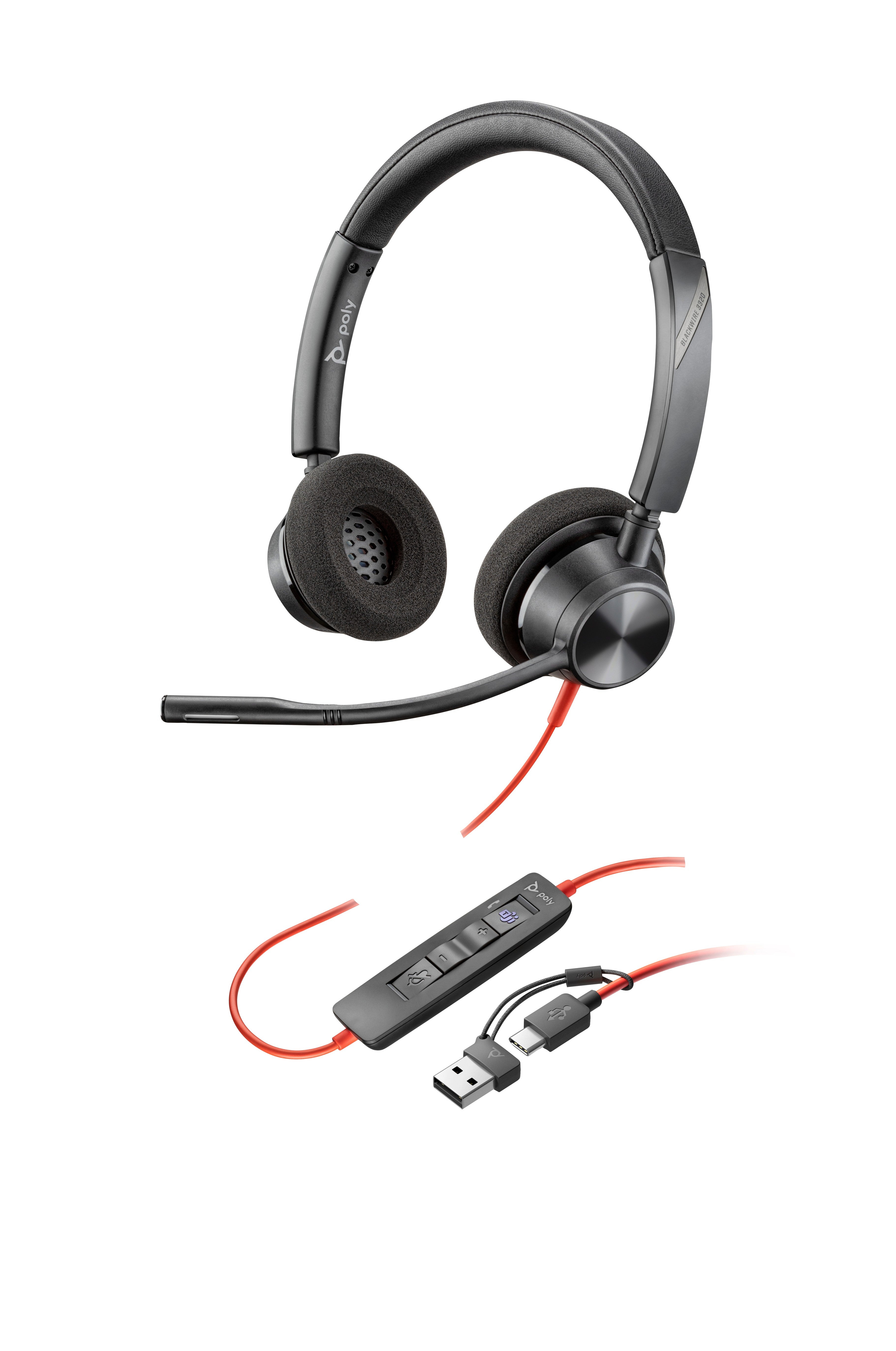 HPE HP POLY POLY BW 3320 -M USB-C HS TAA U.S. - ENGLISH LOCALIZATION (8M3V1AA#ABA) - Cartouches Certifiees