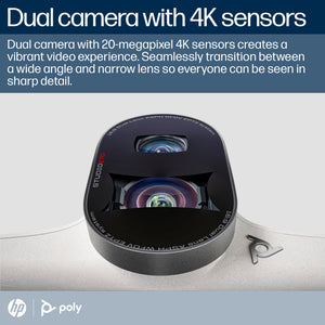 HPE HP Poly Studio E70 Smart Camera (842F8AA) - Cartouches Certifiees