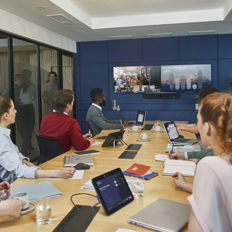 HPE HP Poly Studio X72 All-In-One Video Bar video conferencing system 20 MP Ethernet LAN Video collaboration bar (A4LZ8AA#ABA) - Cartouches Certifiees