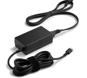 HPE HP Poly USB-C 65W Power Adapter and Power Cord Kit Black (B92SVAA#ABA) - Cartouches Certifiees