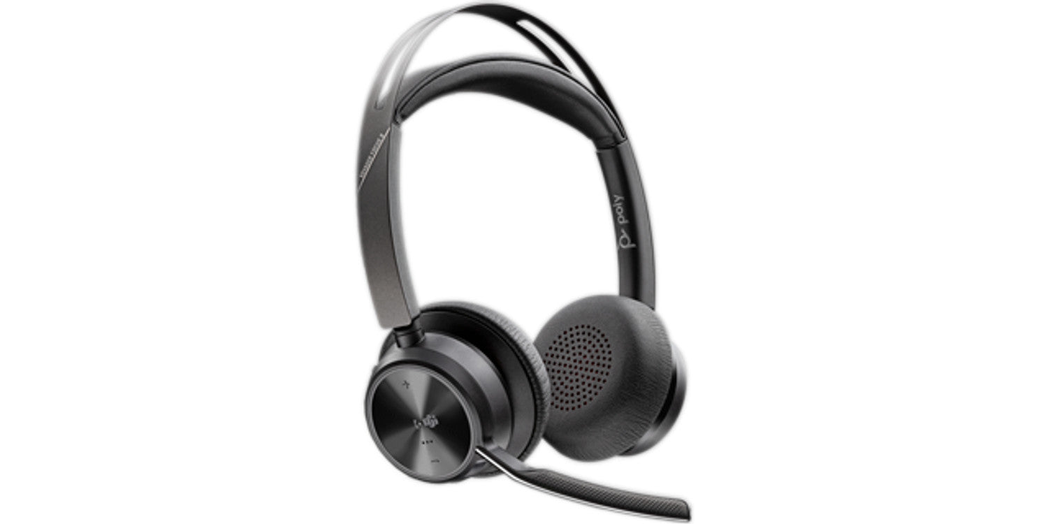 HPE HP Poly Voyager Focus 2 Wireless Head-band Office/Call center USB Type-C Bluetooth Black (9T9J4AA#AC3) - Cartouches Certifiees