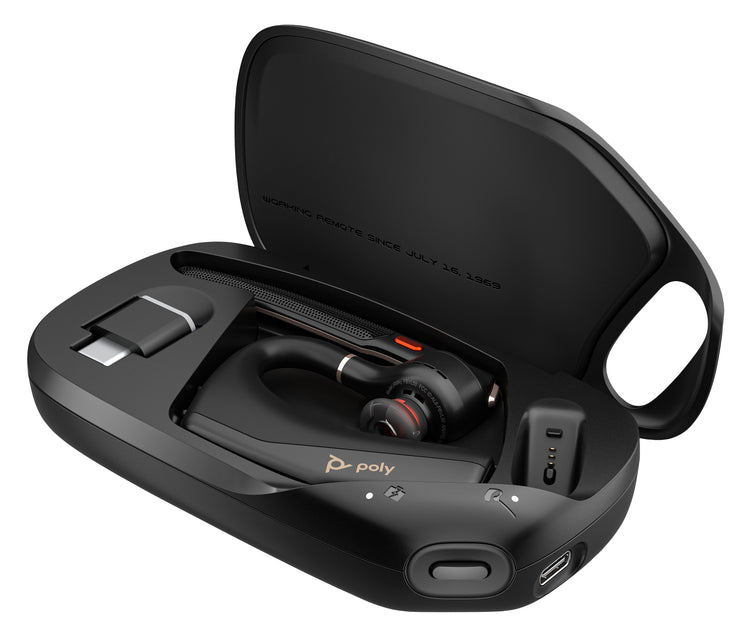 HPE HP Poly Voyager Legend 50 Headset Wireless In-ear Business/Everyday Bluetooth Black (AV4P1AA#AC3) - Cartouches Certifiees