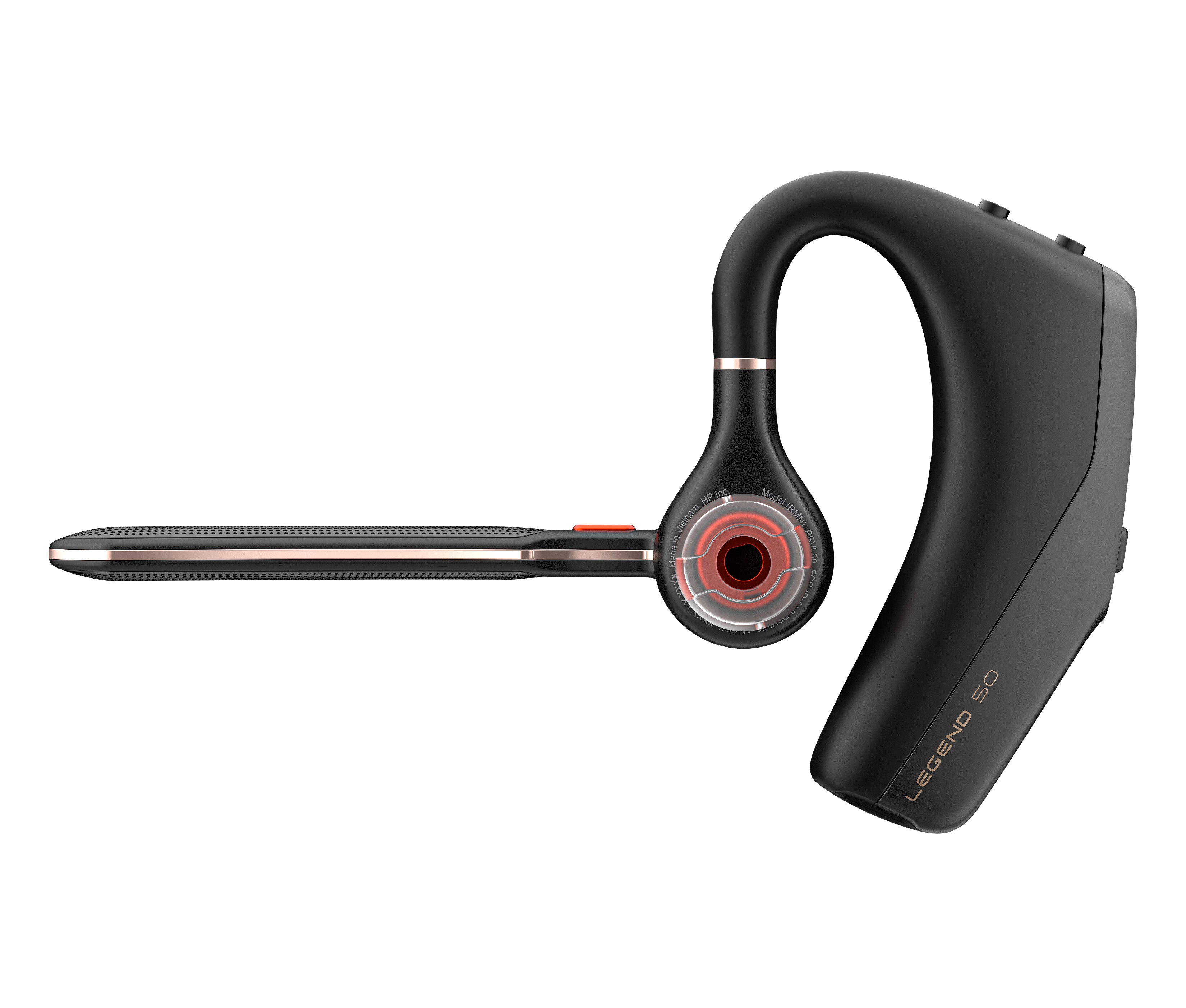 HPE HP Poly Voyager Legend 50 Headset Wireless In-ear Business/Everyday Bluetooth Black (AV4P1AA#AC3) - Cartouches Certifiees