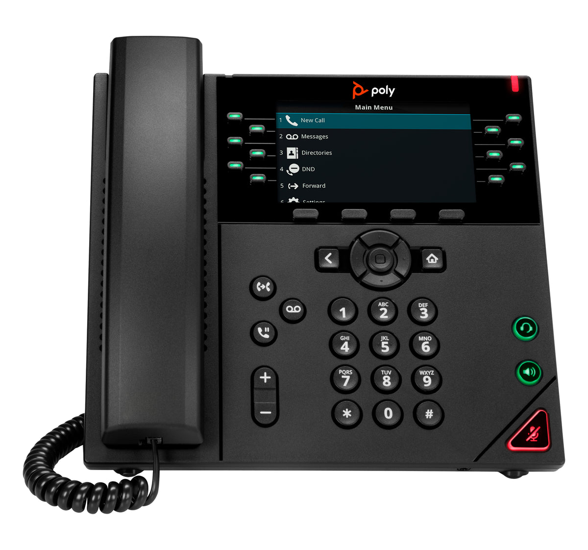HPE HP POLY VVX 450 12-LINE IP PHONE AND POE-ENABLED WITH POWER SUPPLY-US (89B76AA#ABA) - Cartouches Certifiees