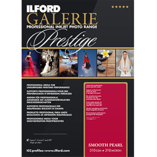 ILFORD IG2001744 (5x7 in, 100 sheets) Original Galerie Prestige Smooth Pearl