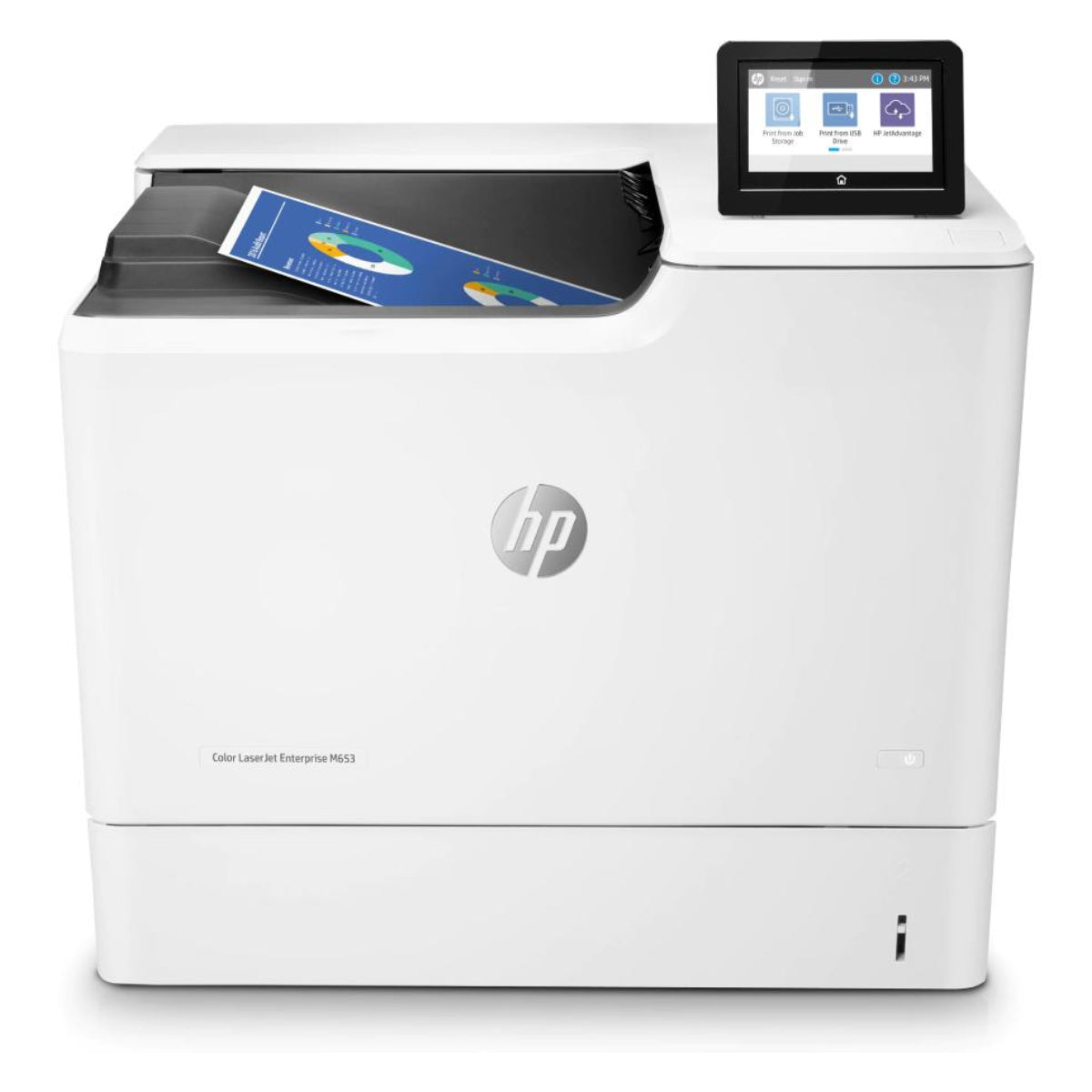 Printer HP Color LaserJet Enterprise M653dn - Cartouches Certifiées