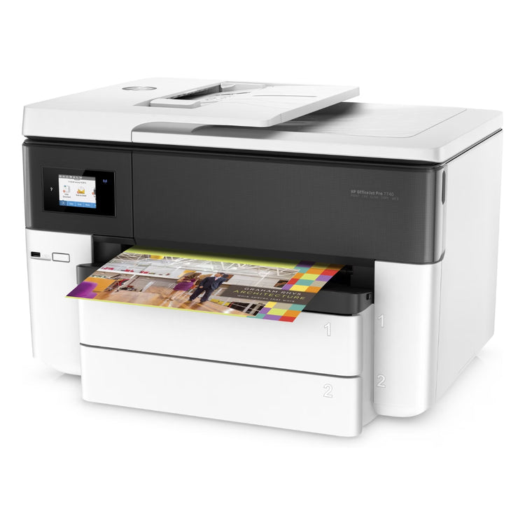 Printer HP OfficeJet Pro 7740 - Cartouches Certifiées