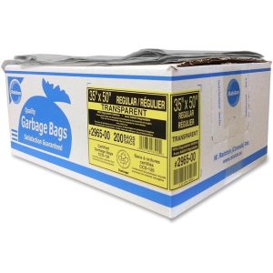 INTEPLAST GROUP Clear 35" x 50" Regular Ultra 200's Bags (296500)