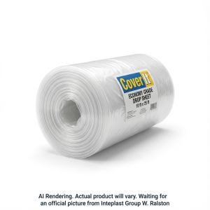 INTEPLAST GROUP COVER IT Retail Film - Rolls 10' x 25' Utility Sleeve - 1 Bags (131100) - Cartouches Certifiees