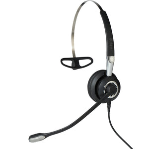 JABRA BIZ 2400 II Headset Wired Head-band, Ear-hook, Neck-band Office/Call center (2486-825-209) - Cartouches Certifiees