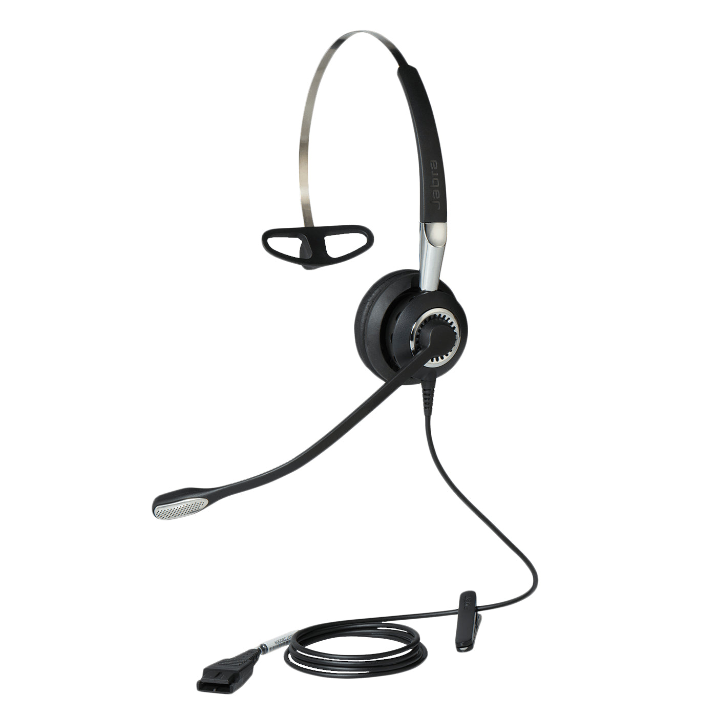 JABRA BIZ 2400 II Headset Wired Head-band, Ear-hook, Neck-band Office/Call center (2486-825-209) - Cartouches Certifiees