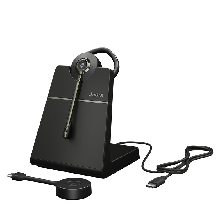 JABRA Engage 55 SE Headset Wireless Head-band, Neck-band, In-ear Office/Call center USB Type-C (9655-475-125) - Cartouches Certifiees