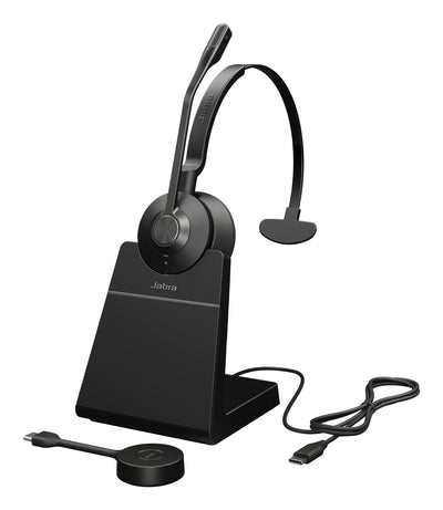 JABRA Engage 55 SE Headset Wireless Head-band Office/Call center Black (9653-435-125) - Cartouches Certifiees
