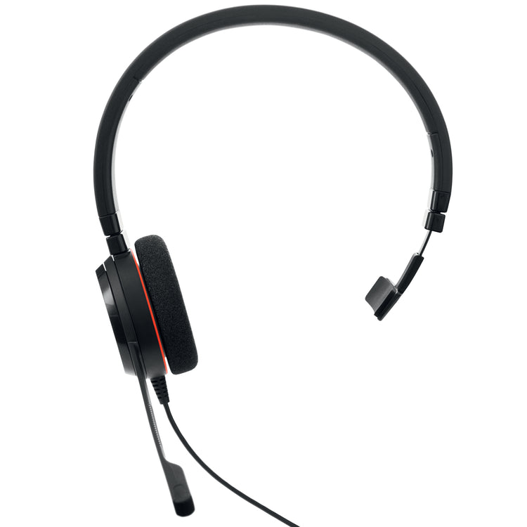 JABRA EVOLVE 20 SE MONO, UC, USB C/A,LEATHERETTES (4993-829-489-01) - Cartouches Certifiees