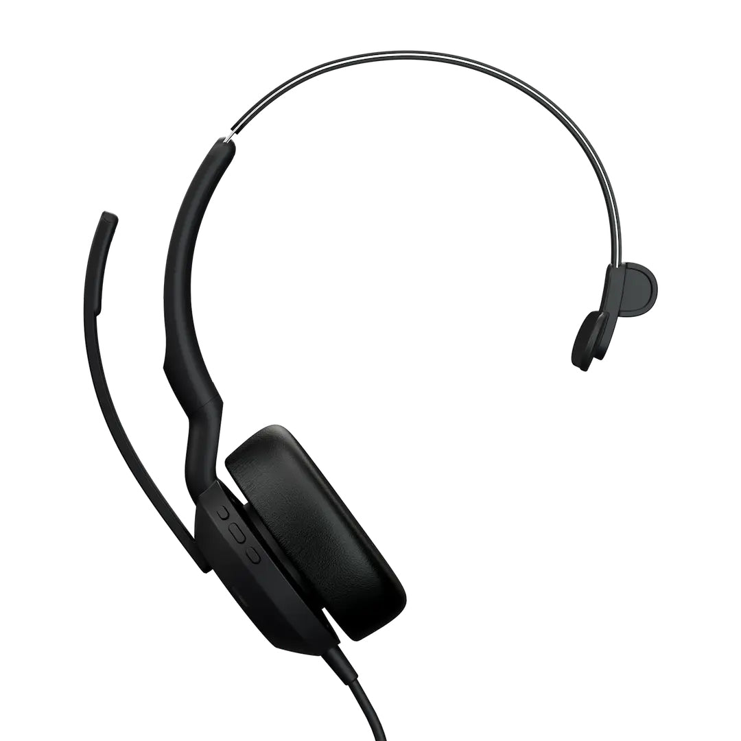 JABRA Evolve2 50 Headset Wired Head-band Office/Call center USB Type-C / USB Type-A Bluetooth Black (25089-889-799) - Cartouches Certifiees