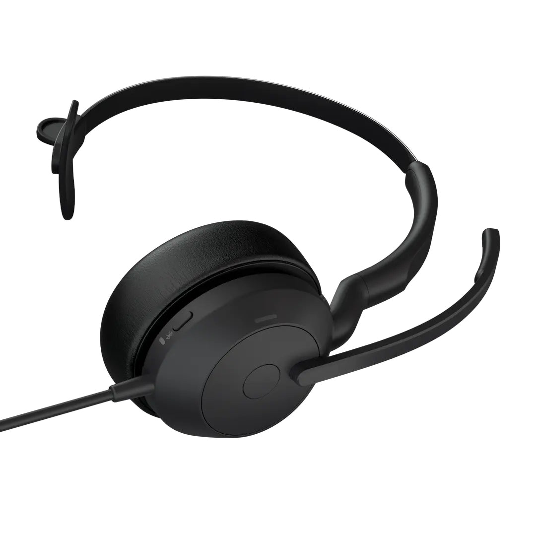 JABRA Evolve2 50 Headset Wired Head-band Office/Call center USB Type-C / USB Type-A Bluetooth Black (25089-889-799) - Cartouches Certifiees