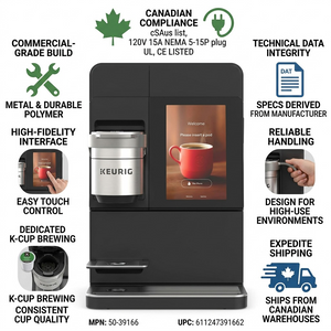 KEURIG Commercial Coffee Brewer K4500 - Cartouches Certifiees