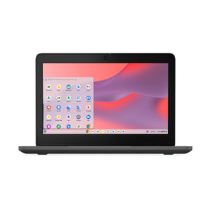 LENOVO 100e Chromebook Gen 4 (Intel) Intel® N N100 29,5 cm (11.6") Touchscreen HD 8 GB LPDDR5-SDRAM 64 GB eMMC Wi-Fi 6 (802.11ax) ChromeOS Grey English (83G80001US) - Cartouches Certifiees