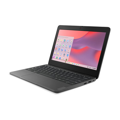 LENOVO 100e Chromebook Gen 4 (Intel) Intel® N N100 29,5 cm (11.6") Touchscreen HD 8 GB LPDDR5-SDRAM 64 GB eMMC Wi-Fi 6 (802.11ax) ChromeOS Grey English (83G80001US) - Cartouches Certifiees