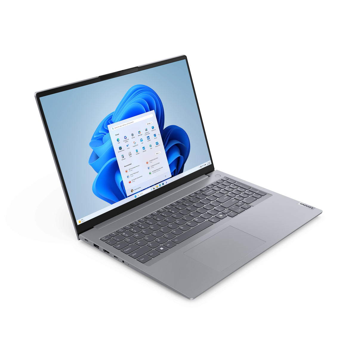 LENOVO ThinkBook 16 G7 ARP AMD Ryzen™ 5 7535HS Laptop 40,6 cm (16") Touchscreen WUXGA 16 GB DDR5-SDRAM 512 GB SSD Wi-Fi 6 (802.11ax) Windows 11 Pro Grey US English (21MW0002US) - Cartouches Certifiees