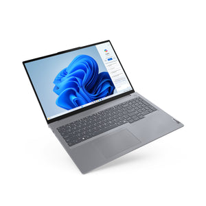 LENOVO ThinkBook 16 G7 ARP AMD Ryzen™ 5 7535HS Laptop 40,6 cm (16") Touchscreen WUXGA 16 GB DDR5-SDRAM 512 GB SSD Wi-Fi 6 (802.11ax) Windows 11 Pro Grey US English (21MW0002US) - Cartouches Certifiees