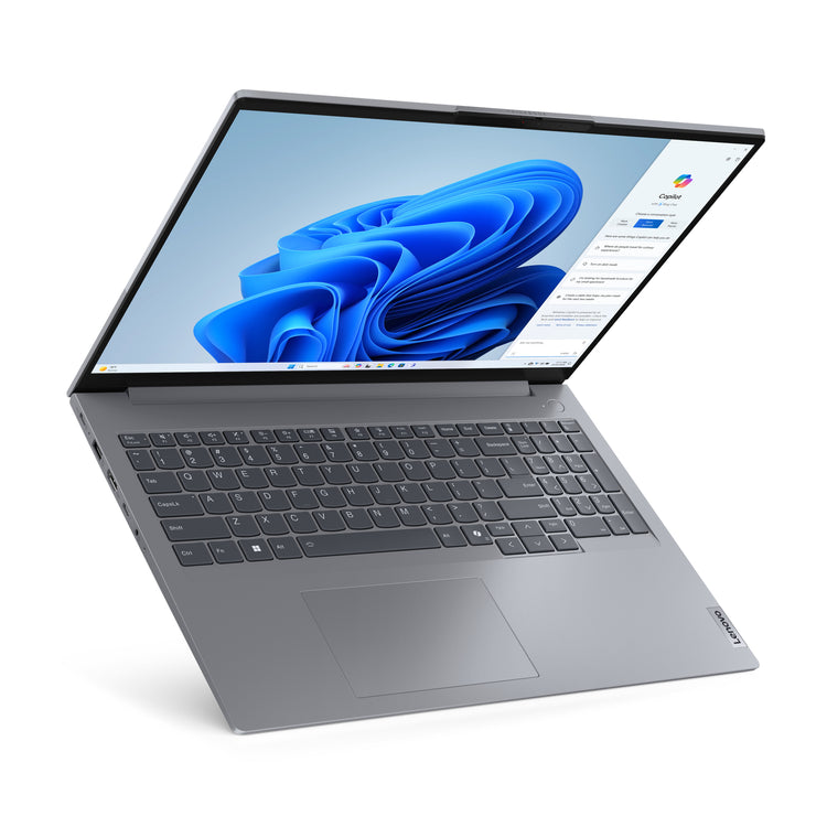 LENOVO ThinkBook 16 G7 ARP AMD Ryzen™ 7 7735HS Laptop 40,6 cm (16") Touchscreen WUXGA 16 GB DDR5-SDRAM 512 GB SSD Wi-Fi 6 (802.11ax) Windows 11 Pro Grey English, French (21MW0003CA) - Cartouches Certifiees