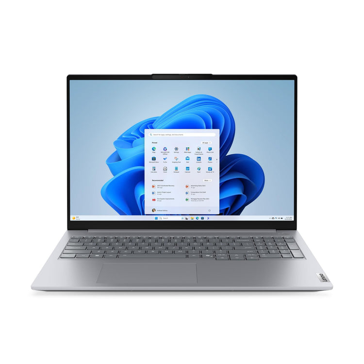 LENOVO ThinkBook 16 G9 IRL Intel Core 5 210H Laptop 40,6 cm (16") WUXGA 16 GB DDR5-SDRAM 256 GB SSD Wi-Fi 6E (802.11ax) Windows 11 Pro Grey French (21US0005CF) - Cartouches Certifiees