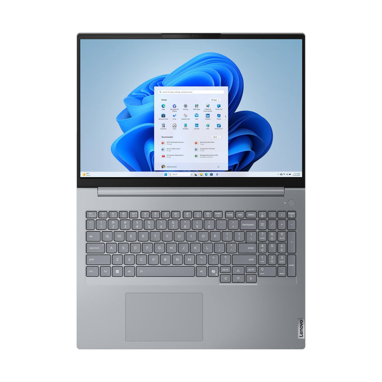 LENOVO ThinkBook 16 G9 IRL Intel Core 5 210H Laptop 40,6 cm (16") WUXGA 16 GB DDR5-SDRAM 256 GB SSD Wi-Fi 6E (802.11ax) Windows 11 Pro Grey French (21US0005CF) - Cartouches Certifiees
