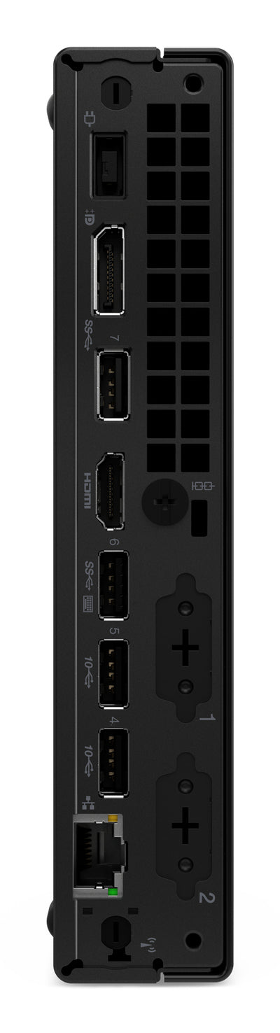LENOVO ThinkCentre M70q Gen 6 Intel Core Ultra 5 225T 16 GB DDR5-SDRAM 256 GB SSD Windows 11 Pro Mini PC Black (13A4002GUS) - Cartouches Certifiees