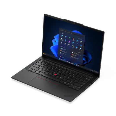 LENOVO ThinkPad E14 Gen 7 (Intel) 210H Laptop 35,6 cm (14") WUXGA 16 GB DDR5-SDRAM 256 GB SSD Wi-Fi 6E (802.11ax) Windows 11 Pro Black French (21T9002FCA) - Cartouches Certifiees