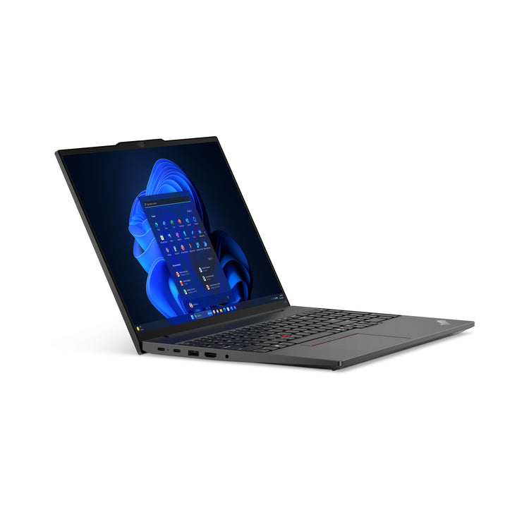 LENOVO ThinkPad E16 Gen 2 (AMD) AMD Ryzen™ 5 7535U Laptop 40,6 cm (16") WUXGA 8 GB DDR5-SDRAM 256 GB SSD Wi-Fi 6E (802.11ax) Windows 11 Pro Black English (21M5000HUS) - Cartouches Certifiees