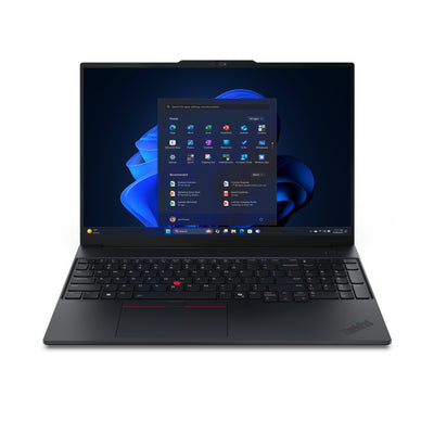 LENOVO ThinkPad E16 Gen 3 (Intel) Intel Core 5 210H Laptop 40,6 cm (16") WUXGA 16 GB DDR5-SDRAM 256 GB SSD Wi-Fi 6E (802.11ax) Windows 11 Pro Black (21TF001HUS) - Cartouches Certifiees