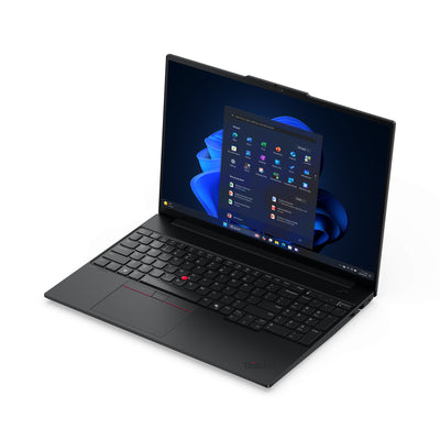 LENOVO ThinkPad E16 Gen 3 (Intel) Intel Core 7 240H Laptop 40,6 cm (16") WUXGA 16 GB DDR5-SDRAM 512 GB SSD Wi-Fi 6E (802.11ax) Windows 11 Pro Black (21TF0027US) - Cartouches Certifiees