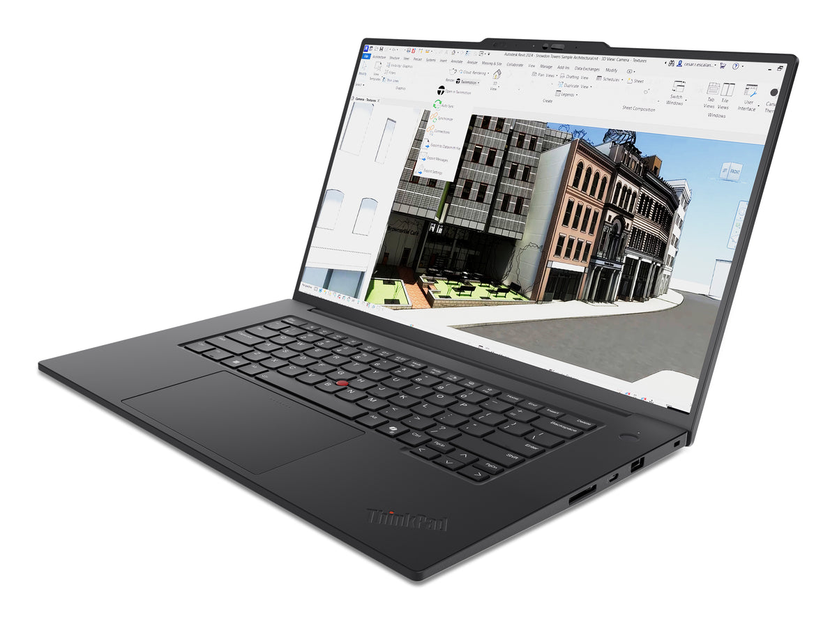 LENOVO ThinkPad P1 Gen 8 Intel Core Ultra 7 265H Mobile workstation 40,6 cm (16") Touchscreen 3.2K 64 GB 2 TB SSD Wi-Fi 7 (802.11be) Windows 11 Pro Black French (21Q8001FCA) - Cartouches Certifiees