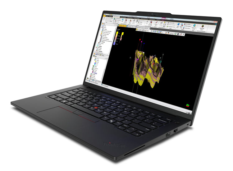 LENOVO ThinkPad P14s Gen 6 (Intel) Intel Core Ultra 5 235H Mobile workstation 36,8 cm (14.5") Touchscreen WUXGA 16 GB DDR5-SDRAM 512 GB SSD Wi-Fi 7 (802.11be) Windows 11 Pro Black English (21QT0068US) - Cartouches Certifiees