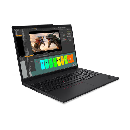 LENOVO ThinkPad P16s Gen 4 (AMD) Copilot+ PC AMD Ryzen AI 7 PRO 350 Mobile workstation 40,6 cm (16") Touchscreen WQUXGA 64 GB DDR5-SDRAM 1 TB SSD Wi-Fi 7 (802.11be) Windows 11 Pro Black French (21QR001DCA) - Cartouches Certifiees
