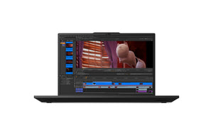 LENOVO ThinkPad P16s Gen 4 (Intel) Intel Core Ultra 7 255H Mobile workstation 40,6 cm (16") WUXGA 16 GB DDR5-SDRAM 512 GB SSD NVIDIA RTX PRO 500 Blackwell Wi-Fi 7 (802.11be) Windows 11 Pro Black English (21QV002TUS) - Cartouches Certifiees