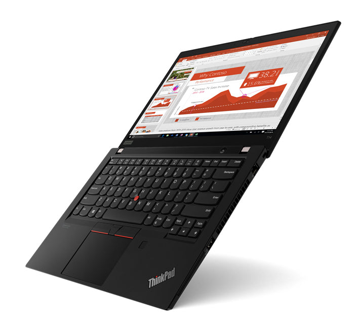 LENOVO ThinkPad T14 Gen 1 (Intel) Intel® Core™ i7 i7-10610U Laptop 35,6 cm (14") Touchscreen Full HD 16 GB DDR4-SDRAM 1 TB SSD Wi-Fi 6 (802.11ax) Windows 10 Pro Black French (20S0004UCA) - Cartouches Certifiees