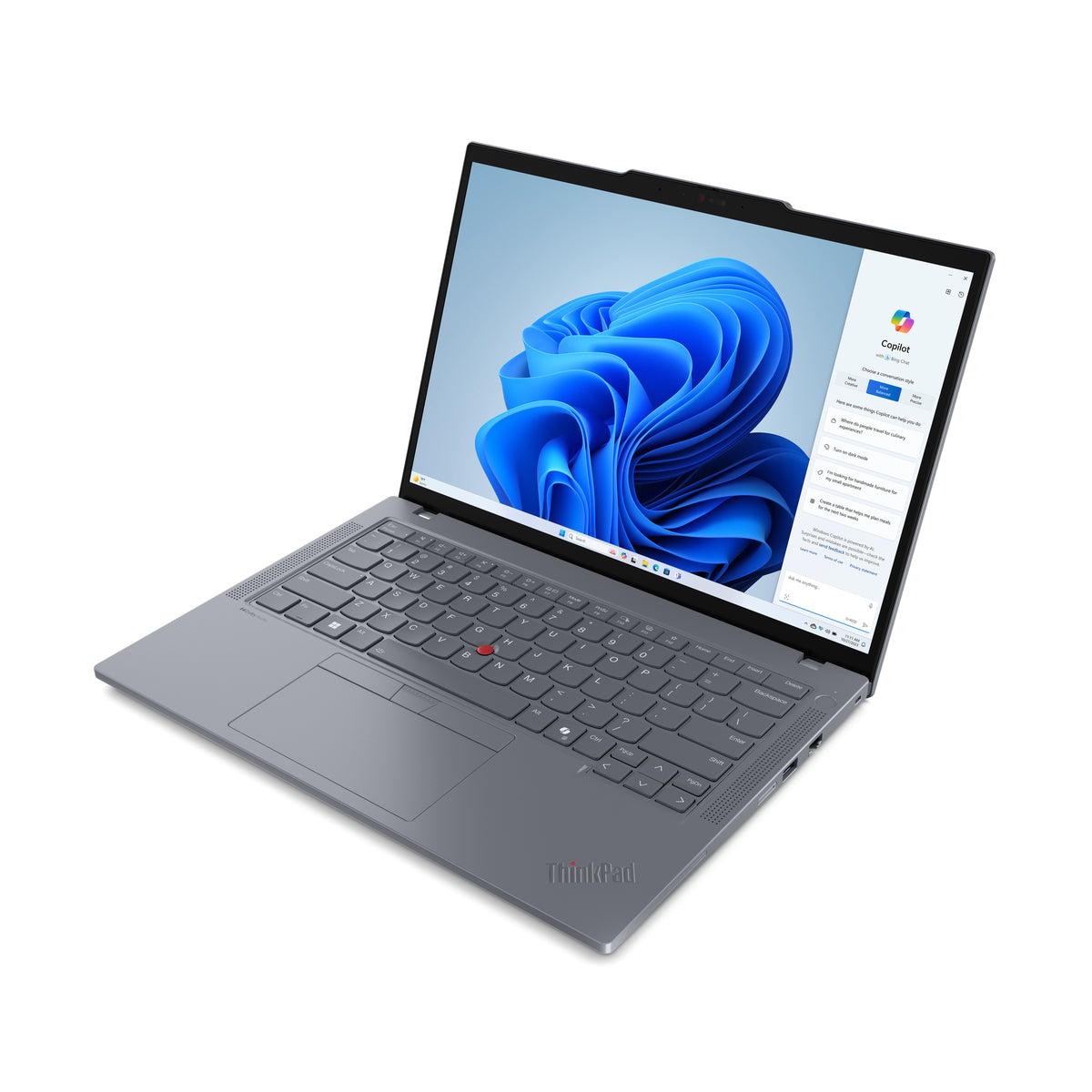 LENOVO ThinkPad T14 Gen 5 (AMD) AMD Ryzen™ 5 PRO 8540U Laptop 35,6 cm (14") WUXGA 16 GB DDR5-SDRAM 256 GB SSD Wi-Fi 6E (802.11ax) Windows 11 Pro Grey (21MC000NUS) - Cartouches Certifiees