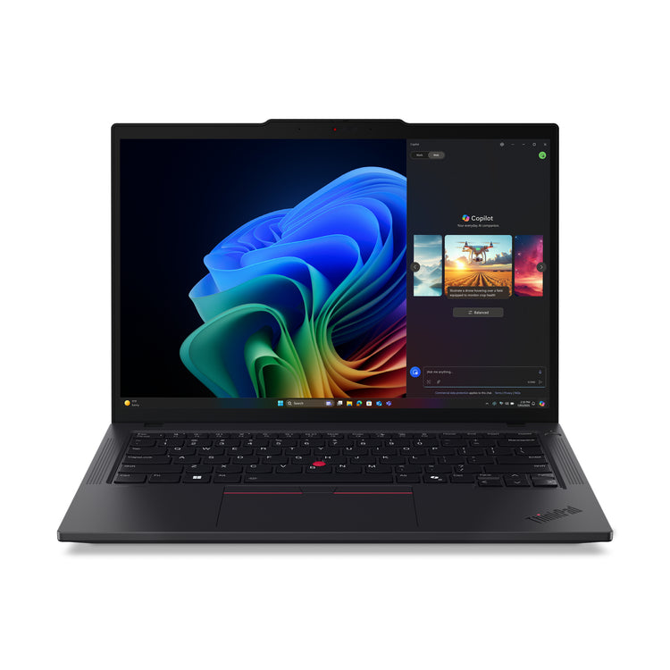 LENOVO ThinkPad T14 Gen 6 (AMD) Copilot+ PC AMD Ryzen™ 7 PRO 350 Laptop 35,6 cm (14") WUXGA 16 GB DDR5-SDRAM 512 GB SSD Wi-Fi 7 (802.11be) Windows 11 Pro Black English (21QJ00CSUS) - Cartouches Certifiees