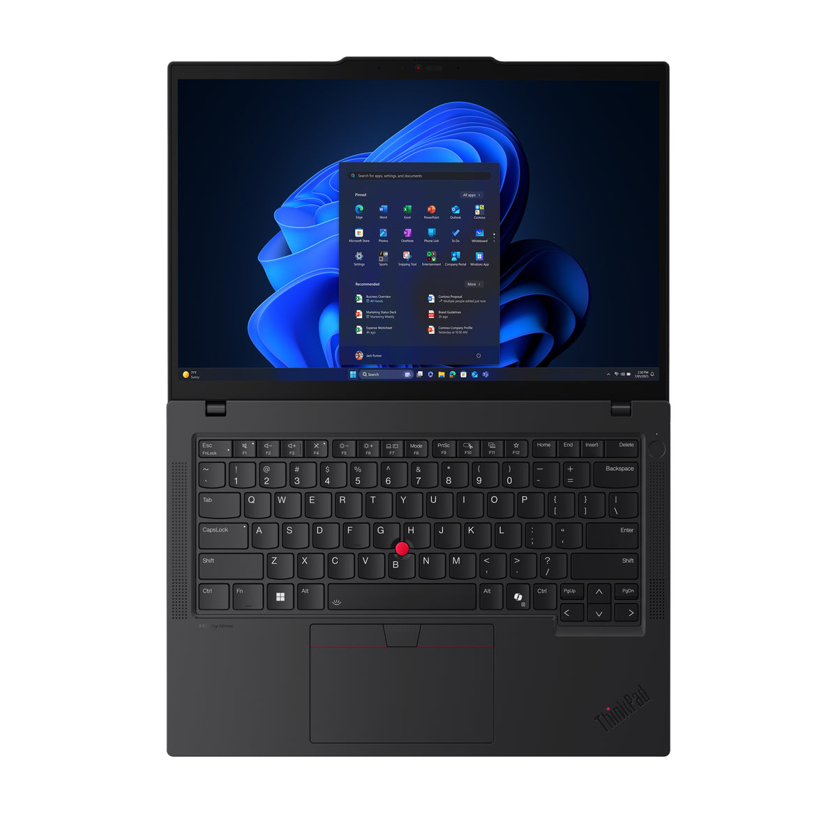 LENOVO ThinkPad T14 Gen 6 (Intel) Intel Core Ultra 5 235U Laptop 35,6 cm (14") Touchscreen WUXGA 32 GB DDR5-SDRAM 512 GB SSD Wi-Fi 6E (802.11ax) Windows 11 Pro Black French (21QC006PCA) - Cartouches Certifiees